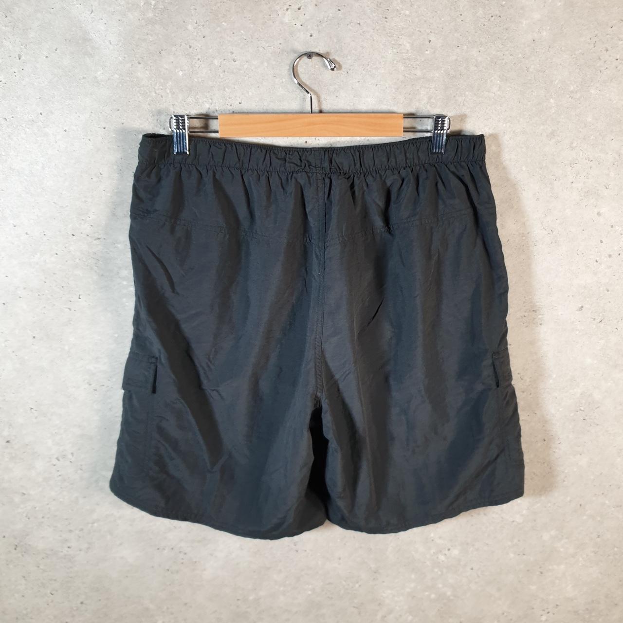 Vintage The North Face TNF Shorts Jorts Chino Cargo Men’s Large Black Baggy Cotton