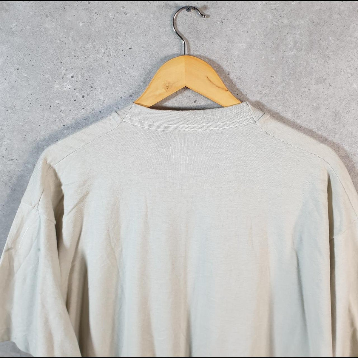 Vintage Fruit of the Loom Erin Mills Mall Walker 90s Single Stitch T Shirt Men’s 2XL Grey C7904