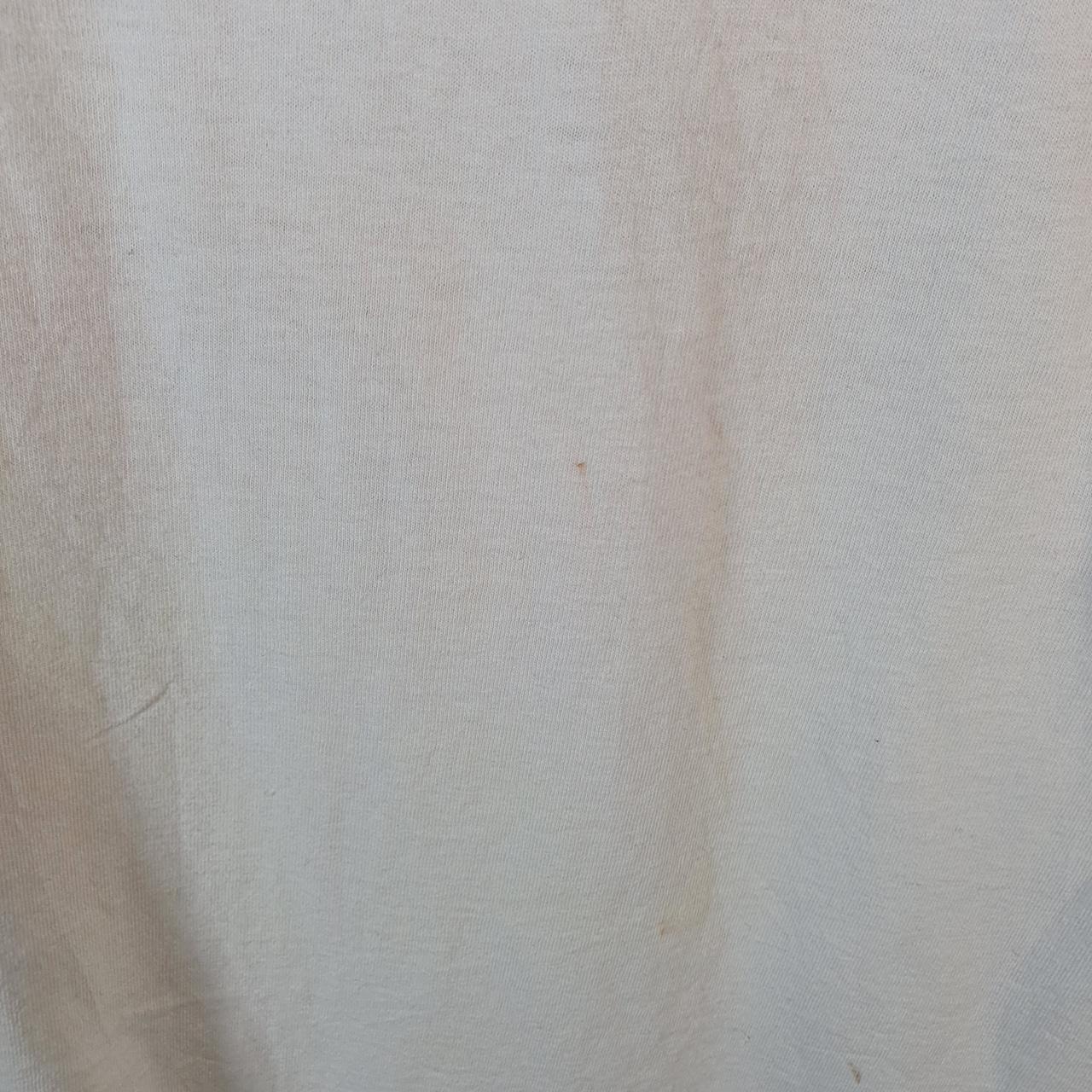 Vintage Champion Historically Black Logo T Shirt Mens Small White USA Athletic