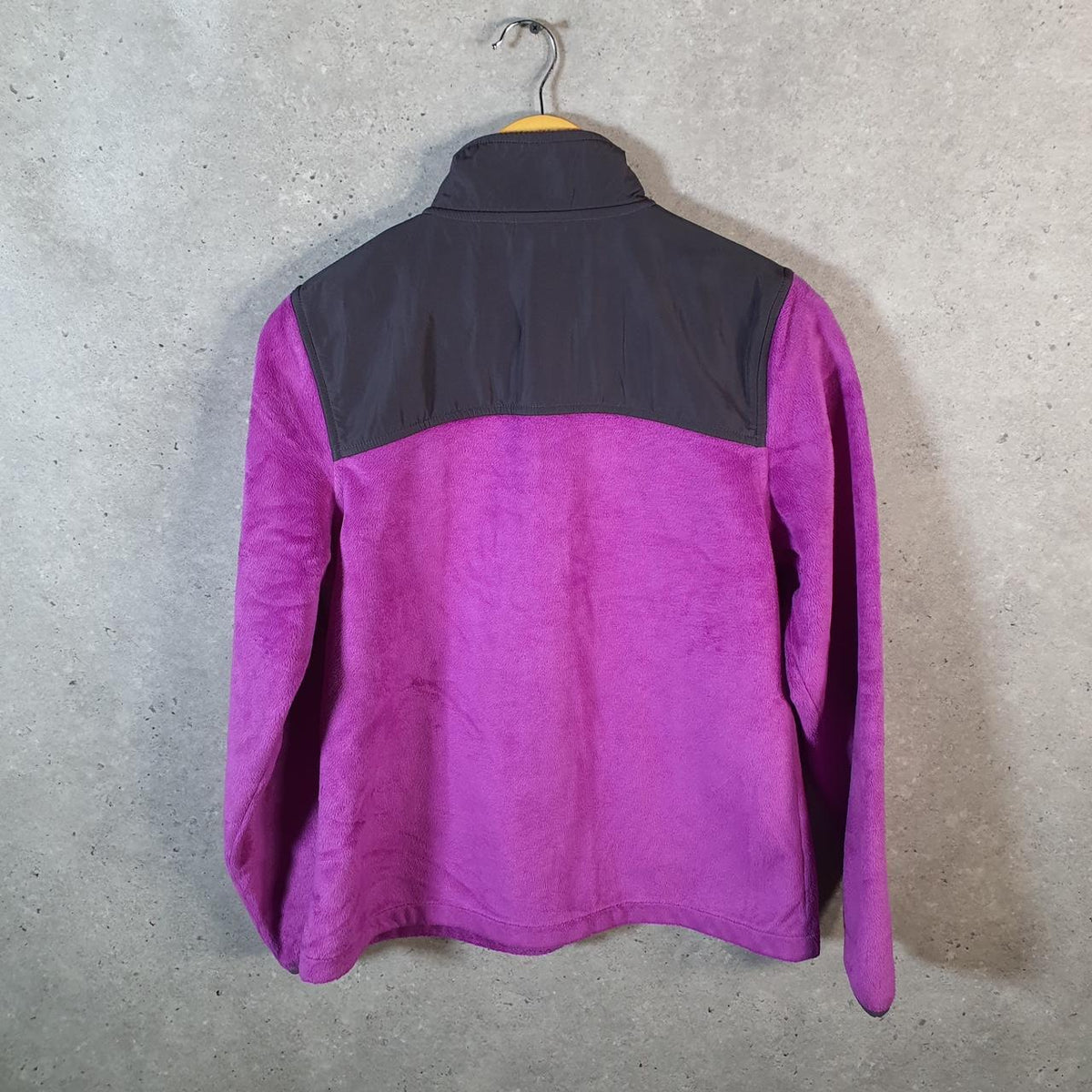 Fila Fleece Full Zip Sweatshirt Womens Small Pink Embroidered Logo