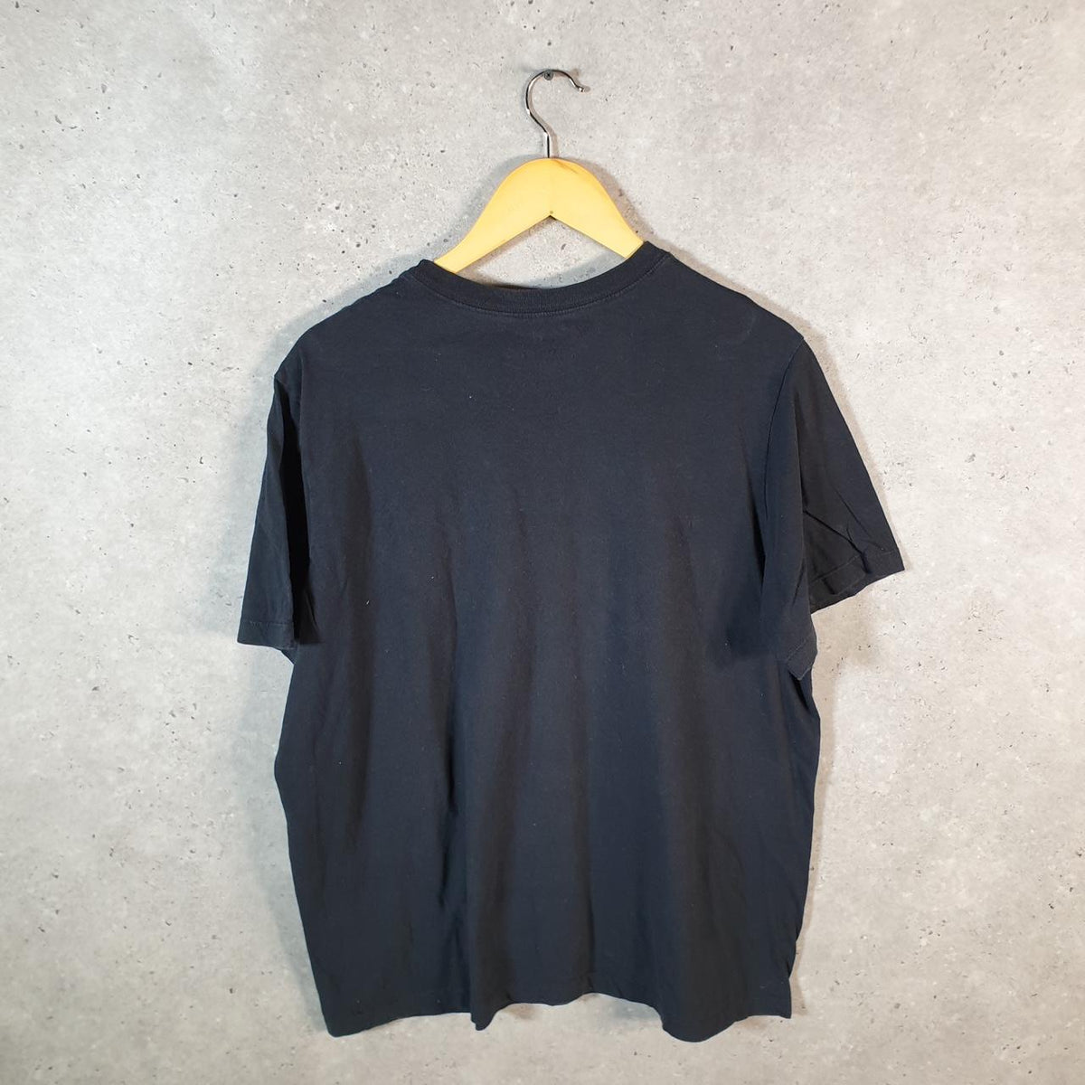 Vintage Nike Spellout Just Do It T Shirt Men’s Large Black Logo Swoosh Athletic