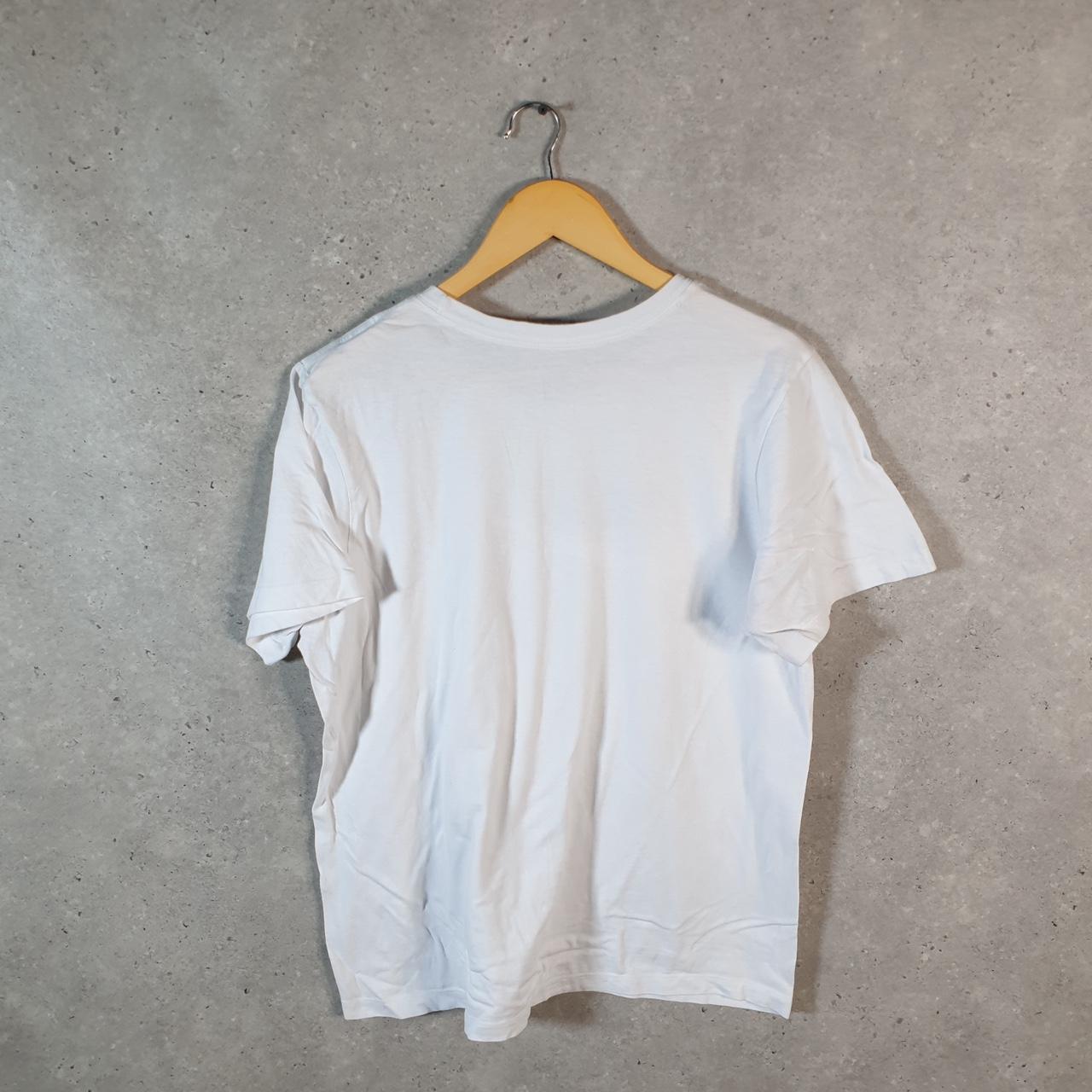 Vintage Nike Just Do It T Shirt Men’s Large White Logo Swoosh Athletic