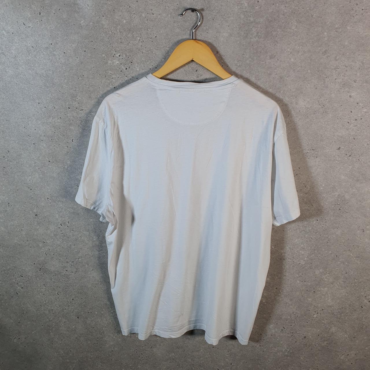 Vintage Calvin Klein Liquid Touch T Shirt Men’s 2XL White Regular Fit Spellout Logo