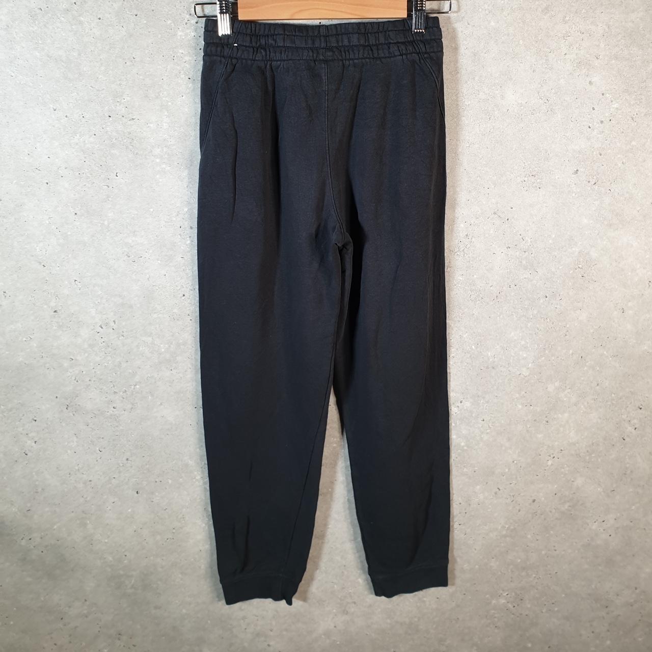 Vintage Nike Club Sweatpant Joggers Womens XL Black Swoosh Sports Tracksuit Big Fish Vintage