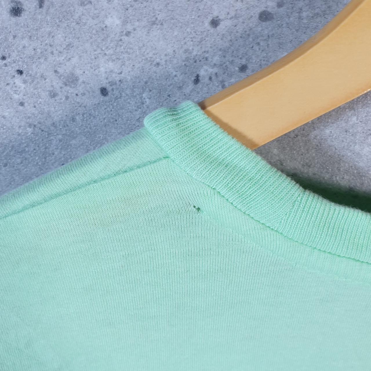 Vintage Ralph Lauren Polo T Shirt Mens Large Green Embroidered Classic Fit Pony C9052