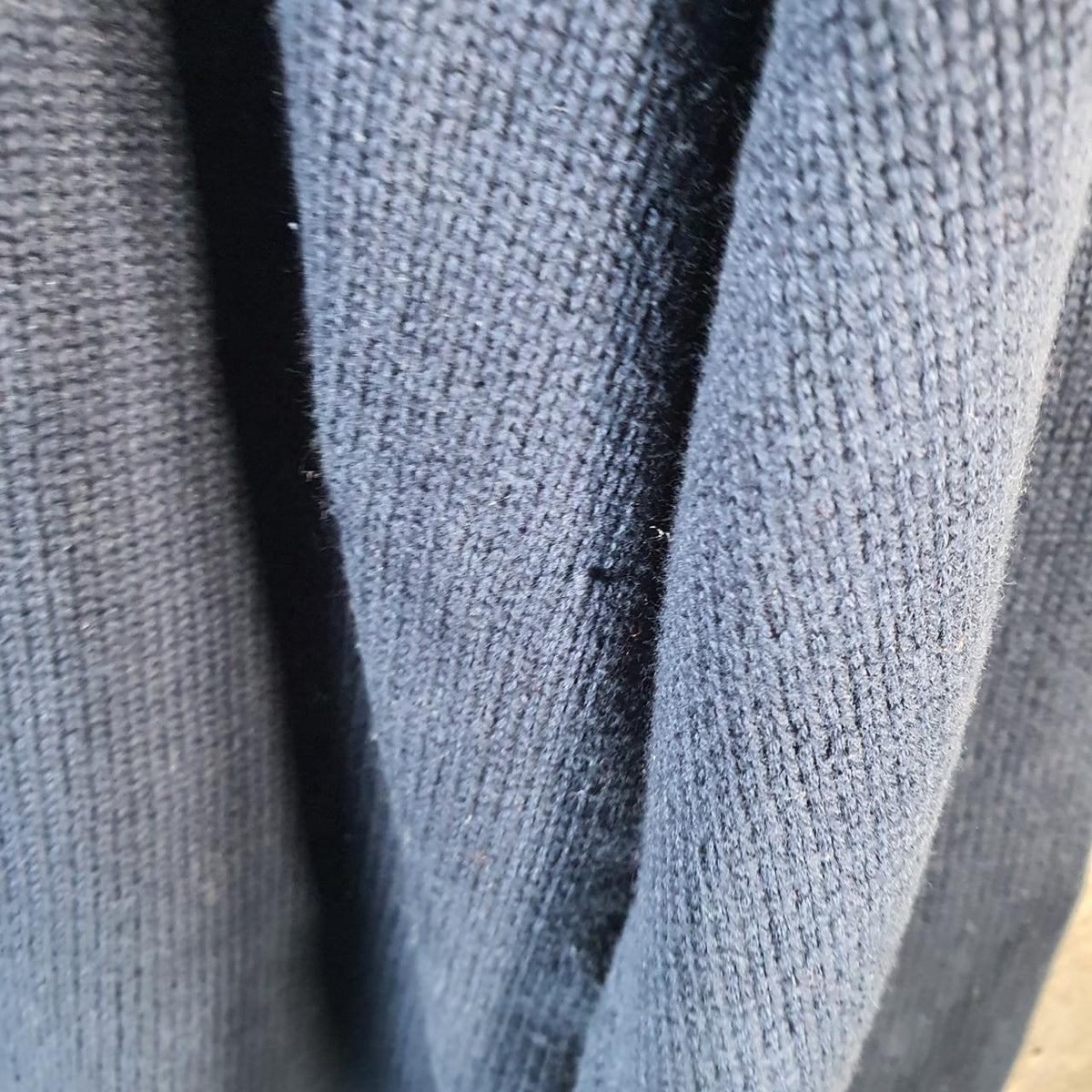 Vintage Eddie Bauer Knit Sweater Men’s Large Navy Blue Y2K Pullover