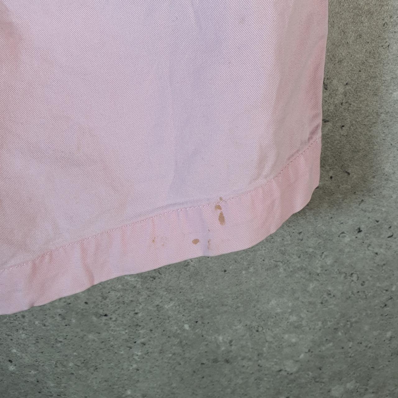 Vintage Ralph Lauren Polo Shorts Jorts Chino Cargo Womens Medium Pink Baggy Cotton