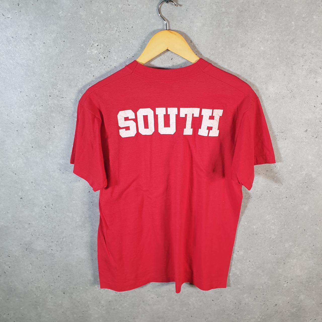 Vintage Screen Stars 1992 Nutmeg State Games USA Single Stitch T Shirt Men’s Large Red