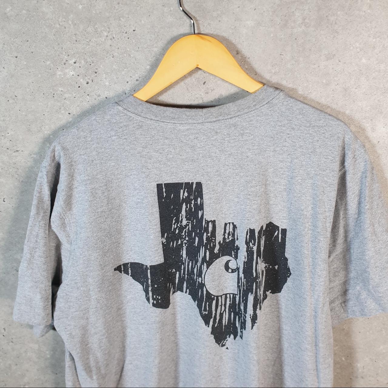 Vintage Carhartt Pocket T Shirt Men’s Medium Grey Workwear Chore Utility Relaxed Fit C9356