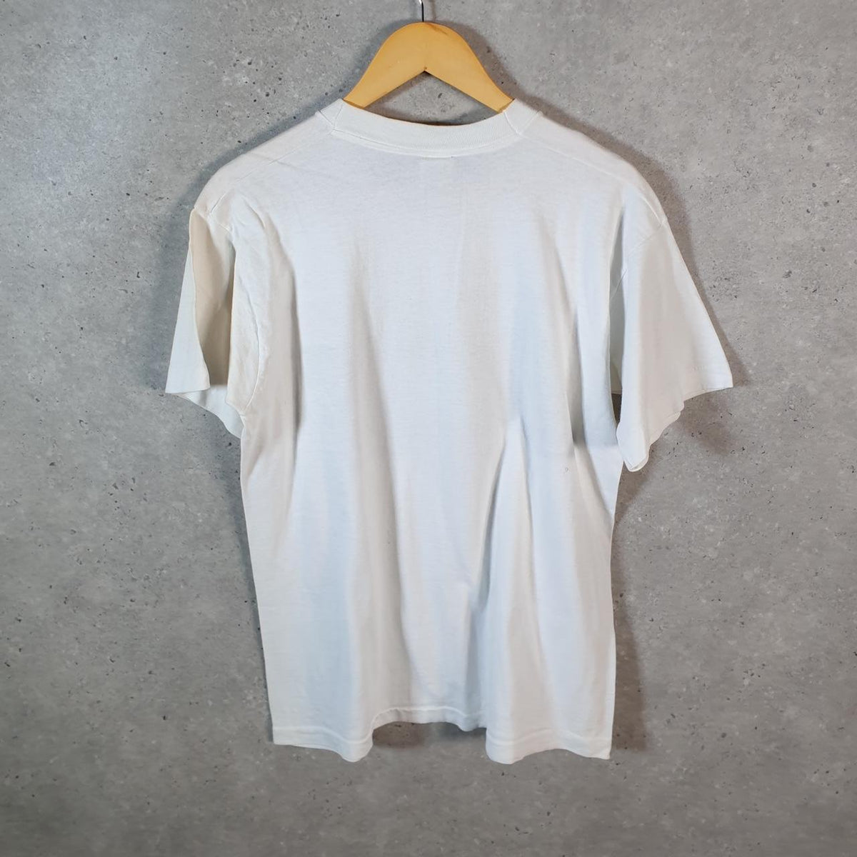 Vintage Boa Indianapolis Ice Hockey Graphic 90s USA Single Stitch T Shirt Men’s Large White