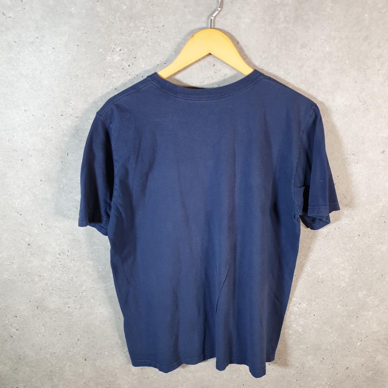 Vintage Nike Hondo Pride Spellout T Shirt Mens Medium Blue Logo Swoosh Athletic