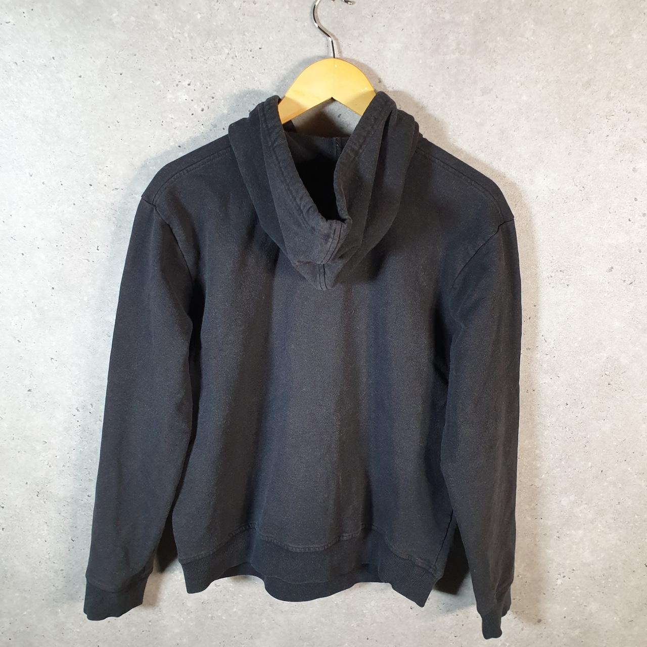 Vintage Patagonia Uprisal Hoodie Men’s Medium Black Pullover Regular Fit Spellout Logo