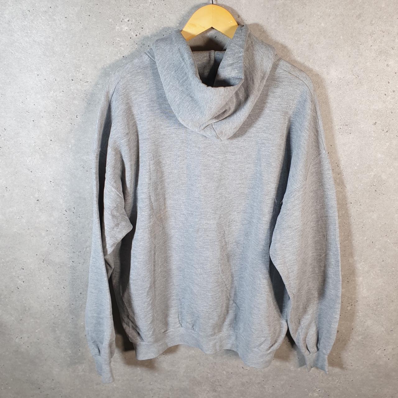 Vintage Lee Heavyweight Hoodie Men’s 2XL Grey Braves Track & Field