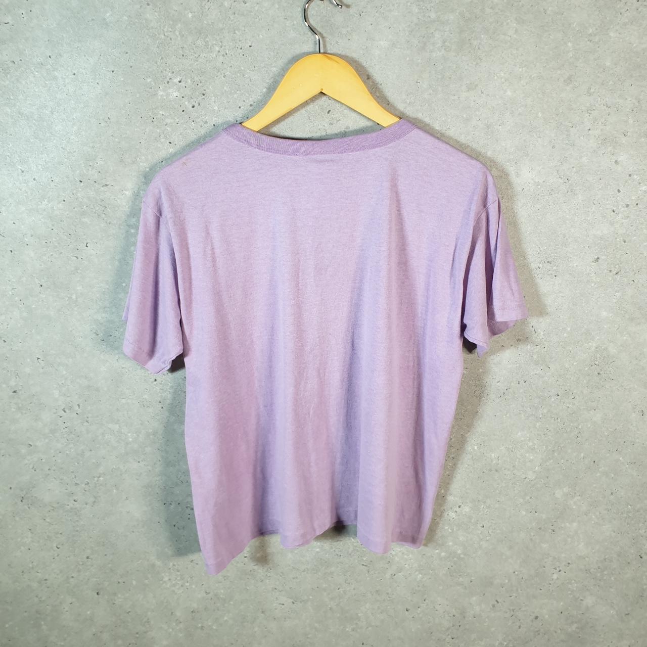 Vintage Manly Beach Sydney 1995 USA Single Stitch T Shirt Womens Large Pink C9568