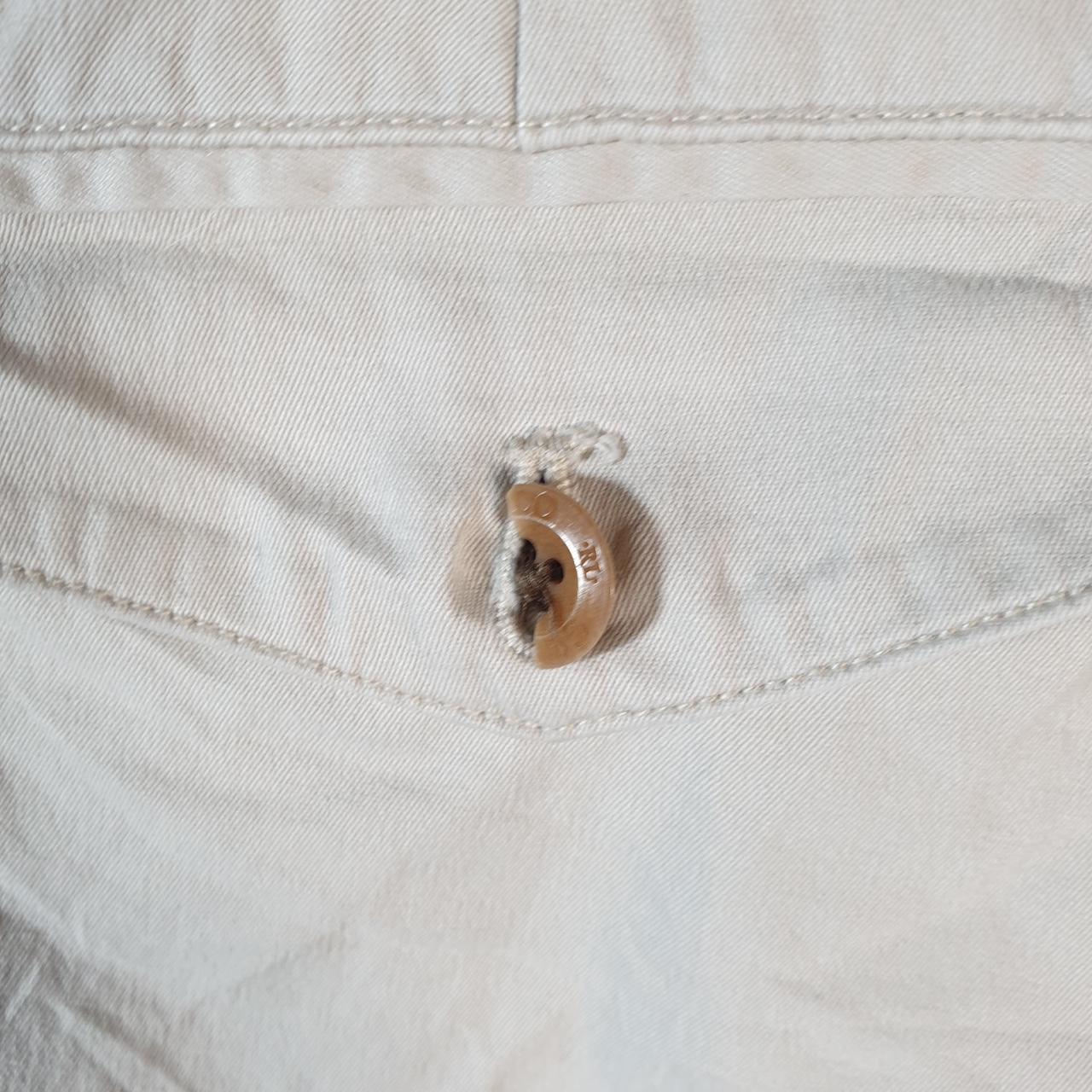 Vintage Ralph Lauren Polo Shorts Jorts Chino Cargo Men’s W35 Brown Baggy Cotton