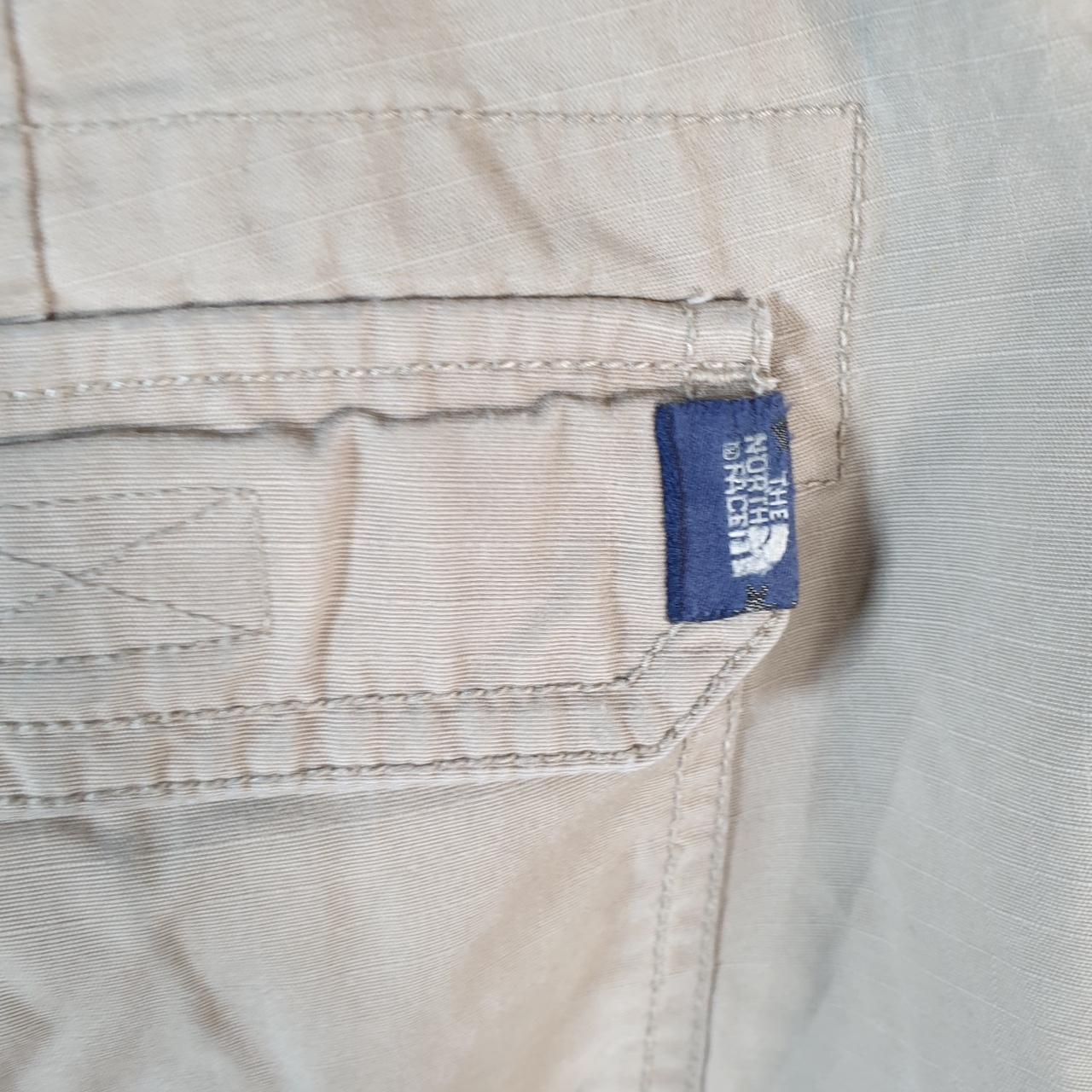 Vintage The North Face TNF Shorts Jorts Chino Cargo Men’s W36 Brown Baggy Cotton