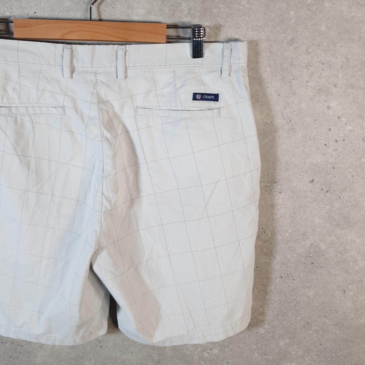 Vintage Chaps Ralph Lauren Polo Shorts Jorts Cargo Men’s W36 Checkered Baggy Cotton