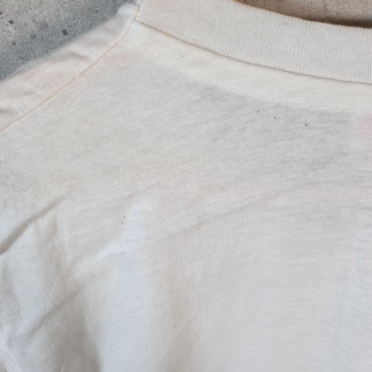 Vintage Hanes Bird Flowers 90s USA Single Stitch T Shirt Men’s Medium White C8963