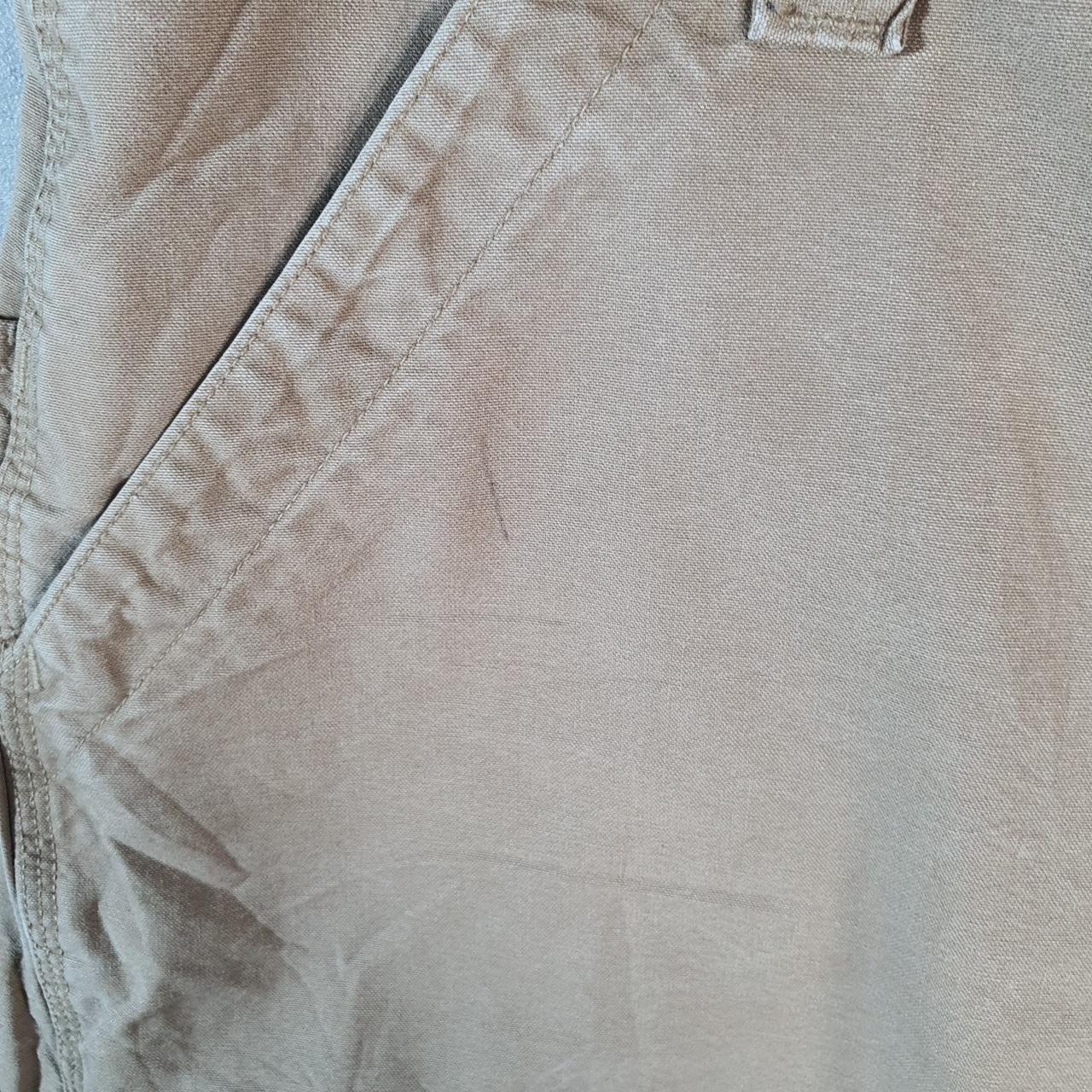 Vintage Carhartt Baggy Carpenter Shorts Jorts Cargo Men’s W38 Brown Relaxed Fit Workwear A4706