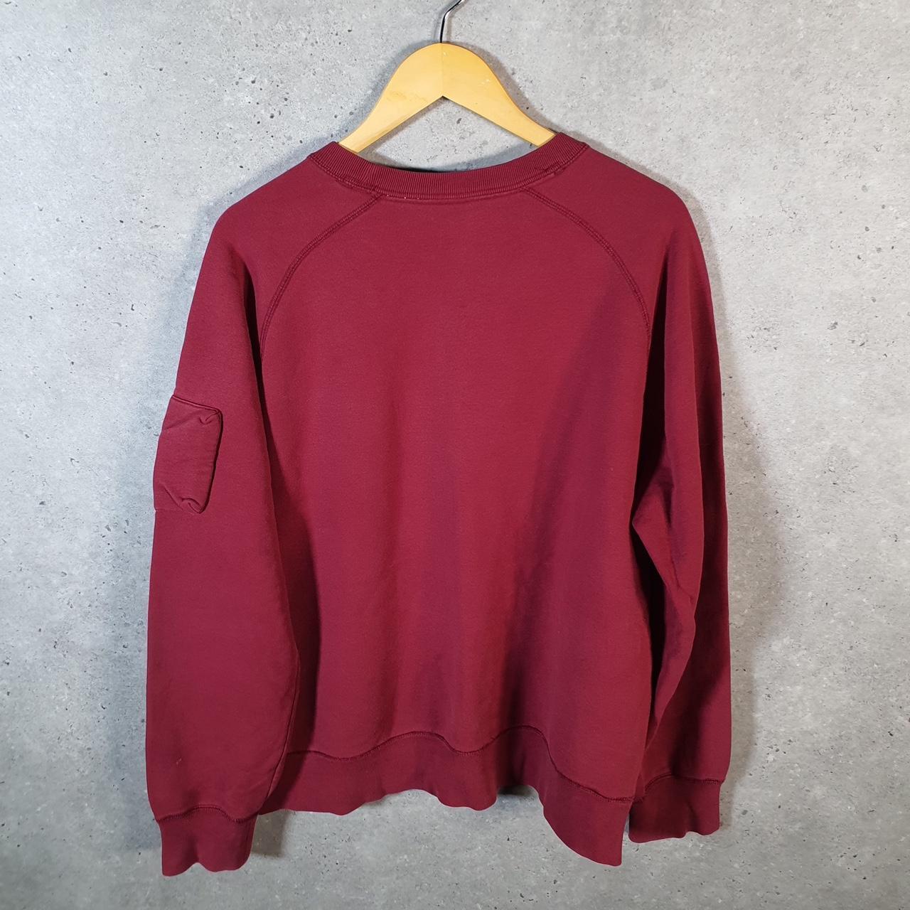 Vintage Nike Club Embroidered Sweatshirt Men’s XL Burgundy Swoosh Y2K Pullover Logo