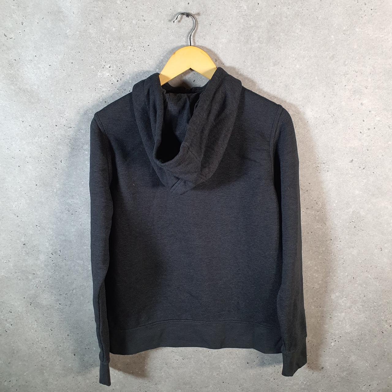 Vintage Carhartt Hoodie Womens Medium Grey Pullover Blank Sweatshirt USA 1/4 Zip