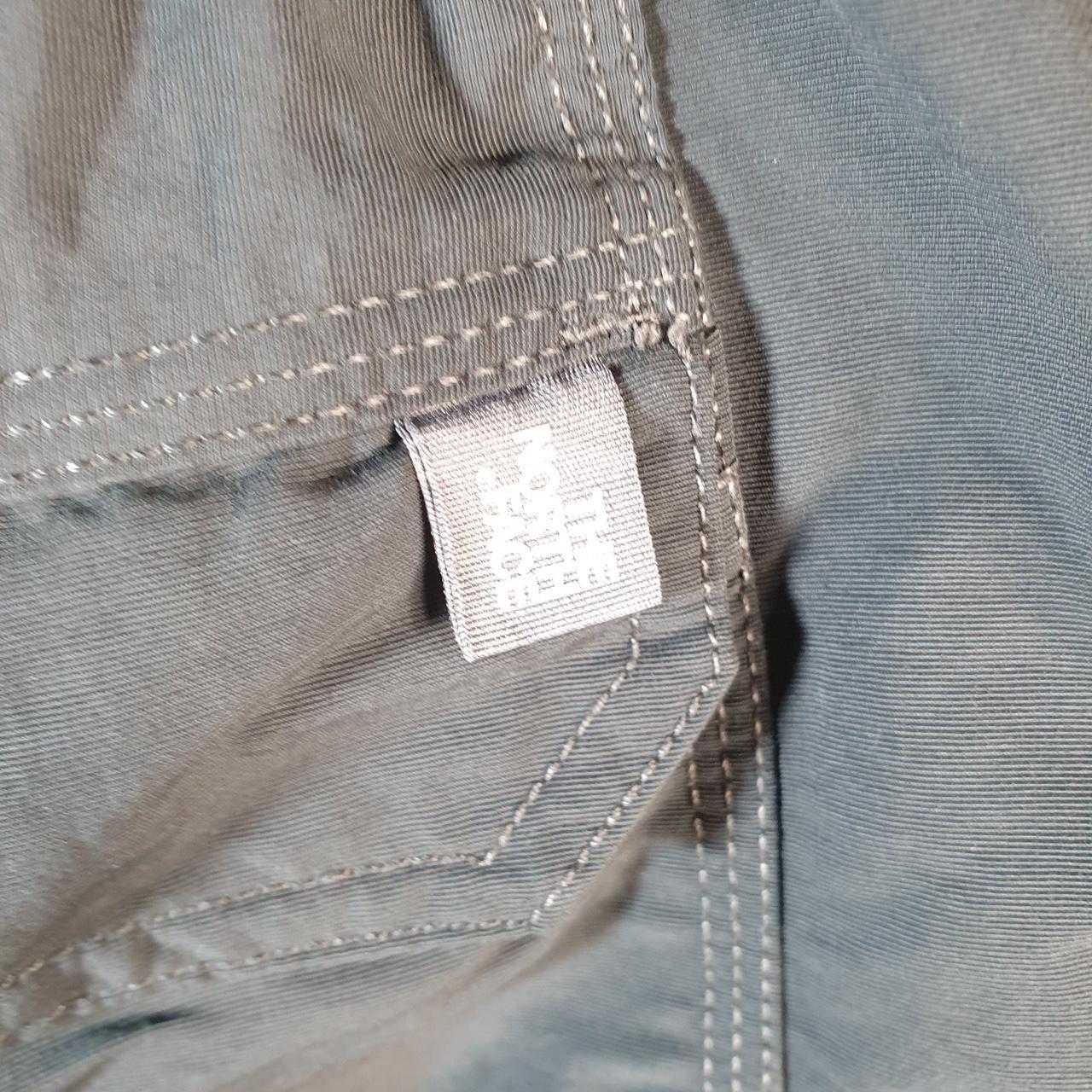 Vintage The North Face TNF Shorts Jorts Chino Cargo Men’s W36 Grey Baggy Cotton