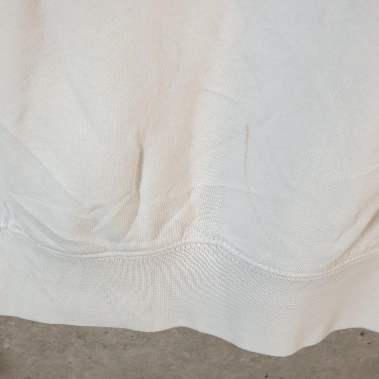 Vintage Nike Club Embroidered Hoodie Men’s Small White Swoosh Y2K Pullover