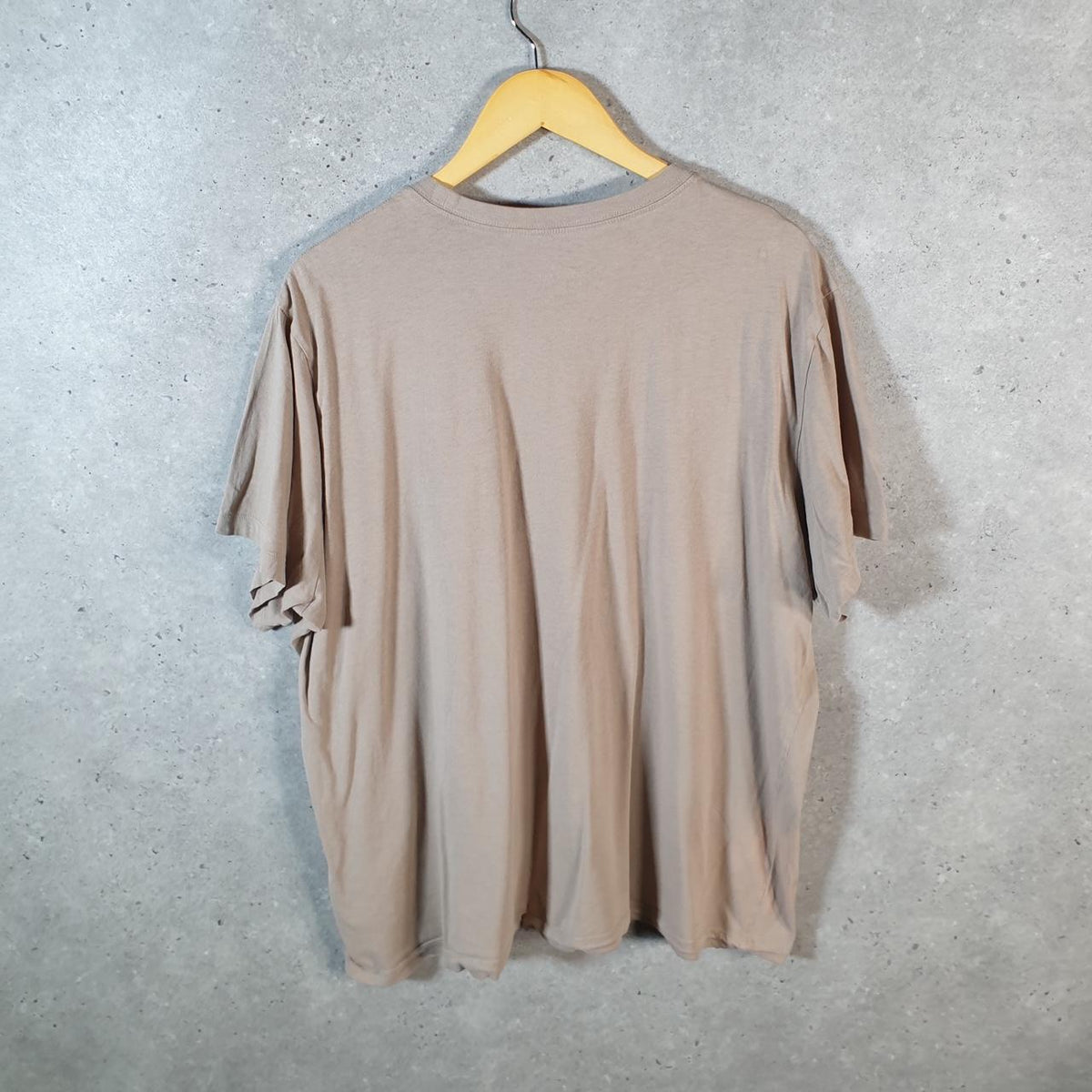 Vintage Nike Club Embroidered T Shirt Men’s 2XL Brown Logo Swoosh Athletic