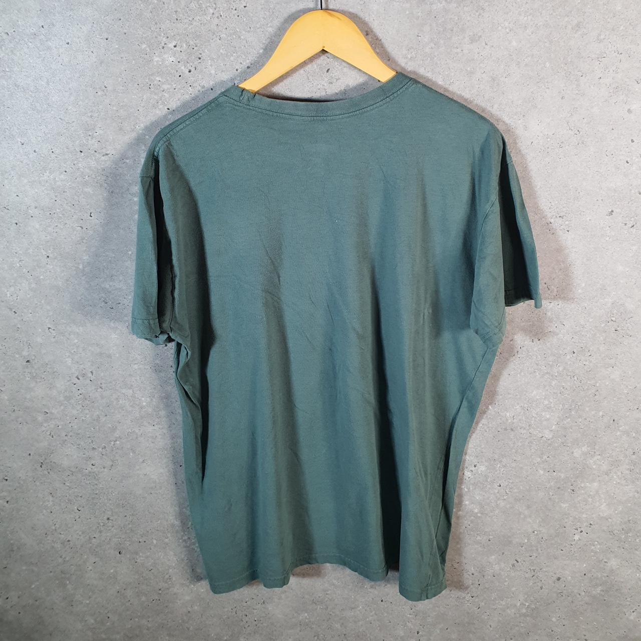 Vintage Adidas Golf T Shirt Men’s XL Blue Three Stripes Athletic Logo