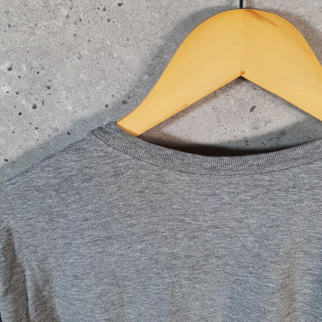 Vintage Nike Graphic Spellout T Shirt Men’s XL Grey Logo Swoosh Athletic