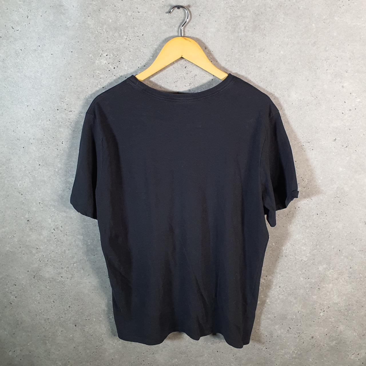 Vintage Nike Dri Fit Spellout T Shirt Men’s XL Black Logo Swoosh Athletic