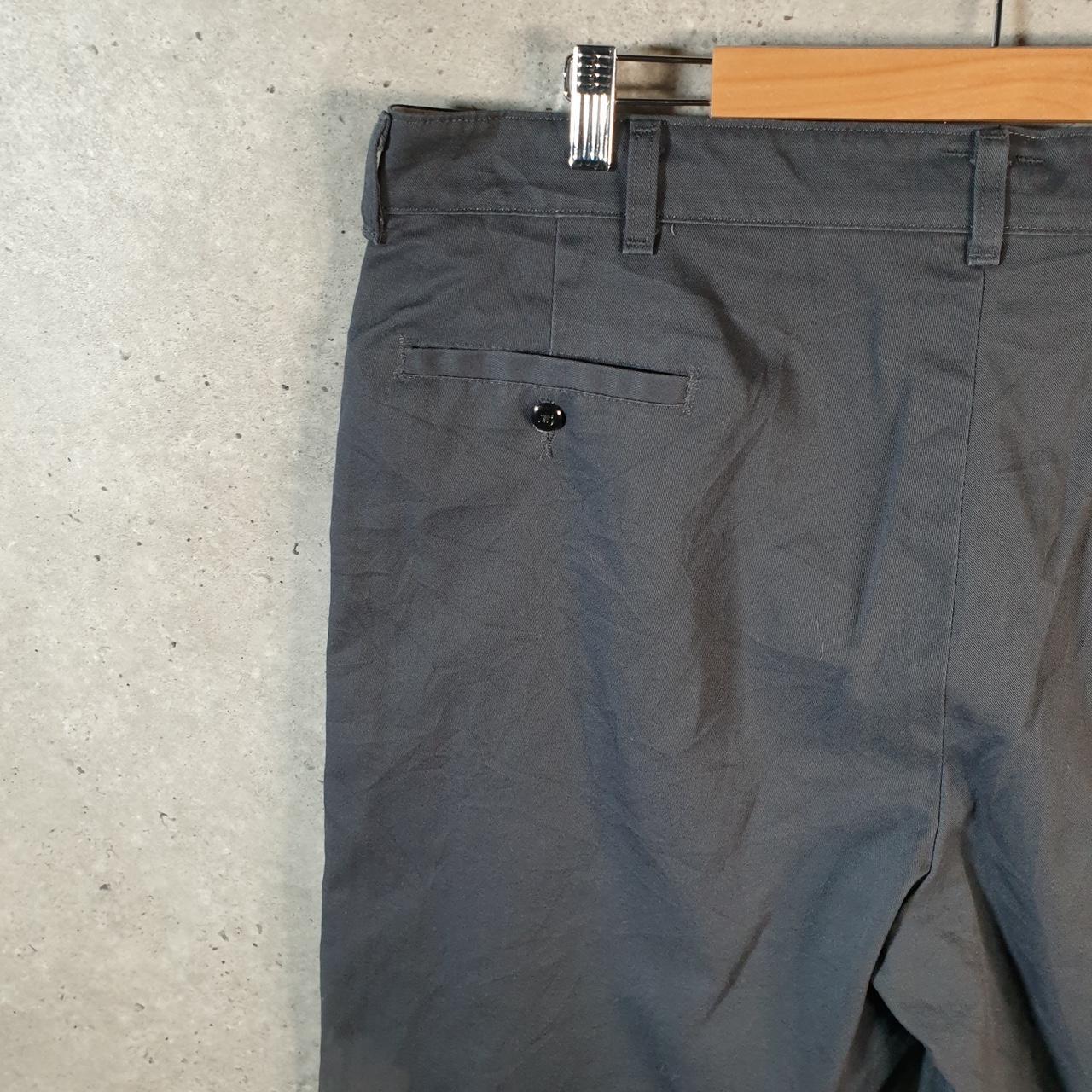 Vintage Red Kap Chino Shorts Jorts Cargo Men’s W42 Grey Baggy Cotton