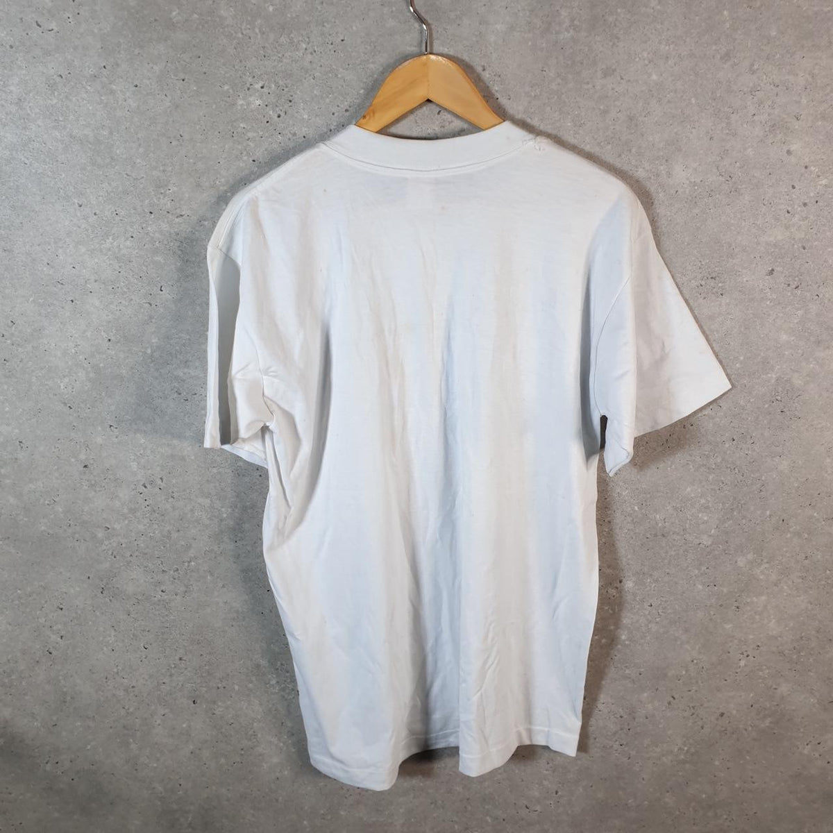 Vintage Down Eli Cancun Mexico Graphic 90s USA Single Stitch T Shirt Men’s Large White