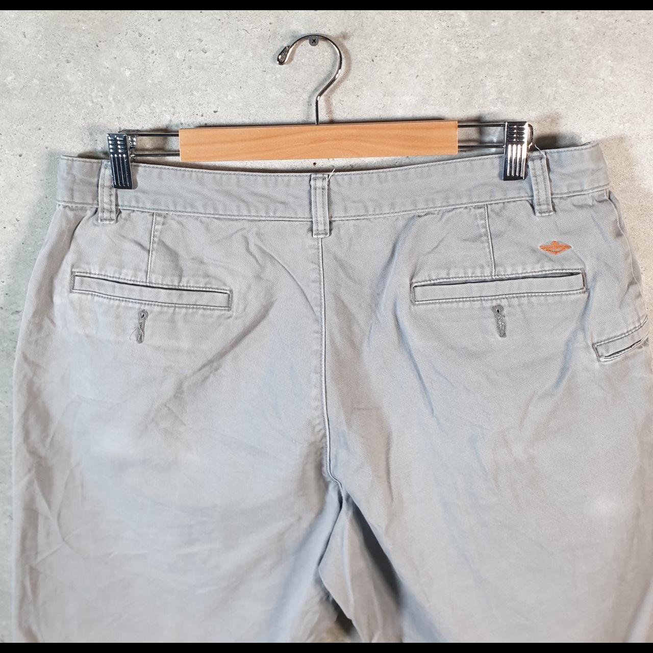 Vintage Dockers Chino Shorts Jorts Cargo Men’s W36 Grey Baggy Cotton A4289
