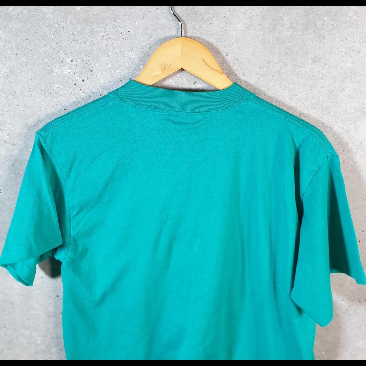 Vintage Oneita Power St Louis 1989 Geography Single Stitch T Shirt Men’s Large Blue C7891