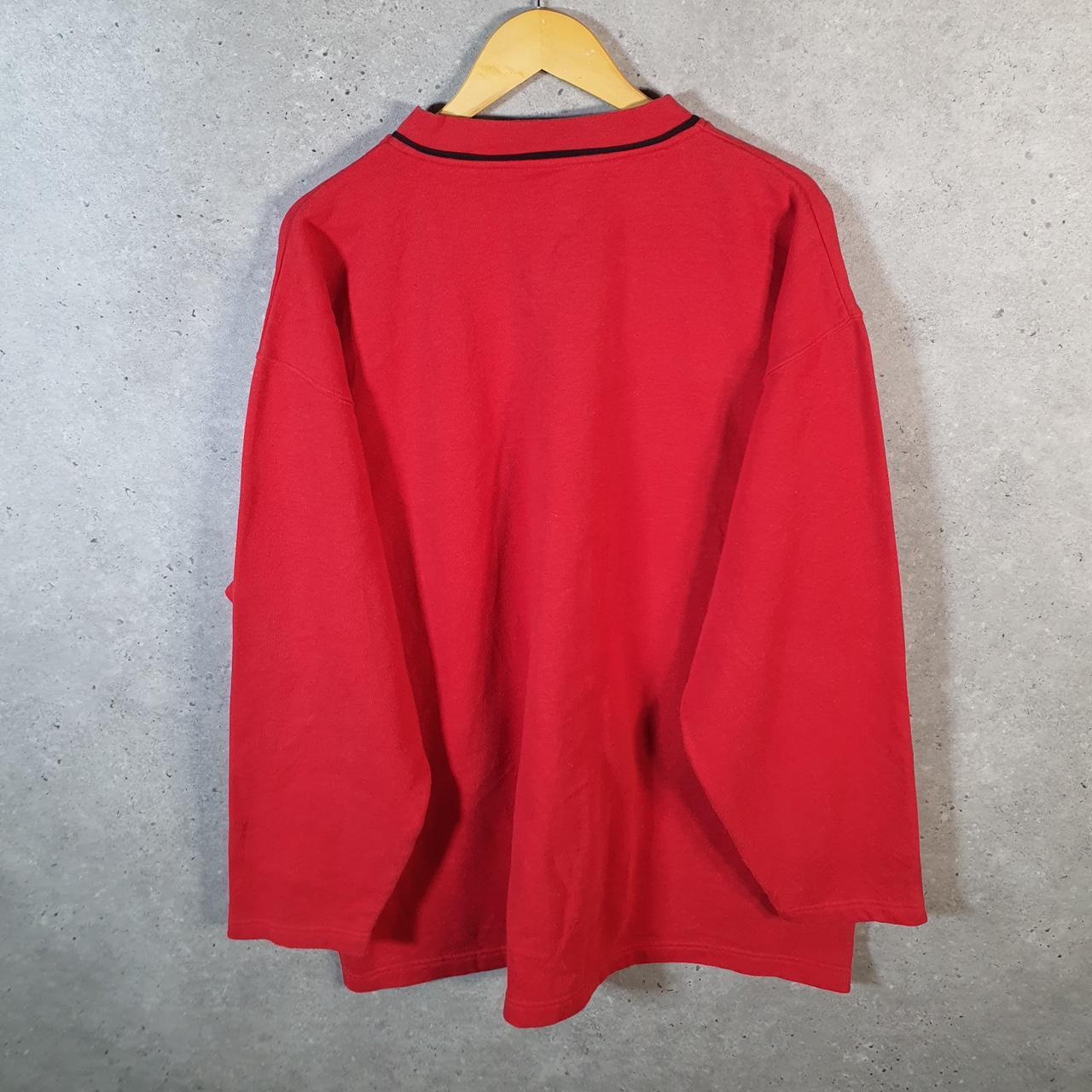 Vintage NFL Tampa Bay Buccaneers Sweatshirt Mens 2XL Red Pullover USA Pro Sport