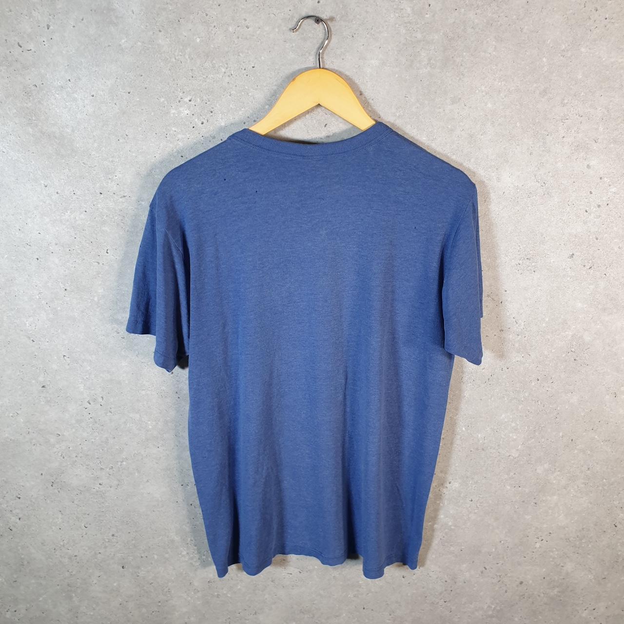 Vintage Champion Denver Broncos NFL 90s USA Single Stitch T Shirt Men’s Large Blue