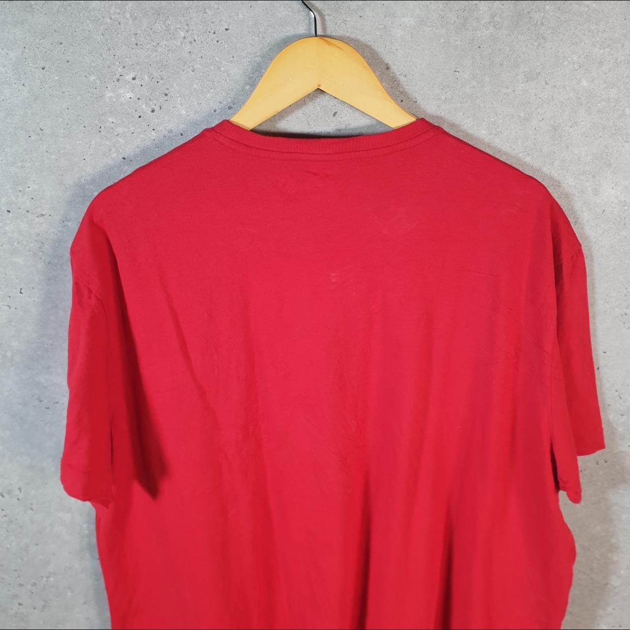 Vintage Ralph Lauren Polo T Shirt Men’s Large Red Embroidered Pony Classic Fit C9035