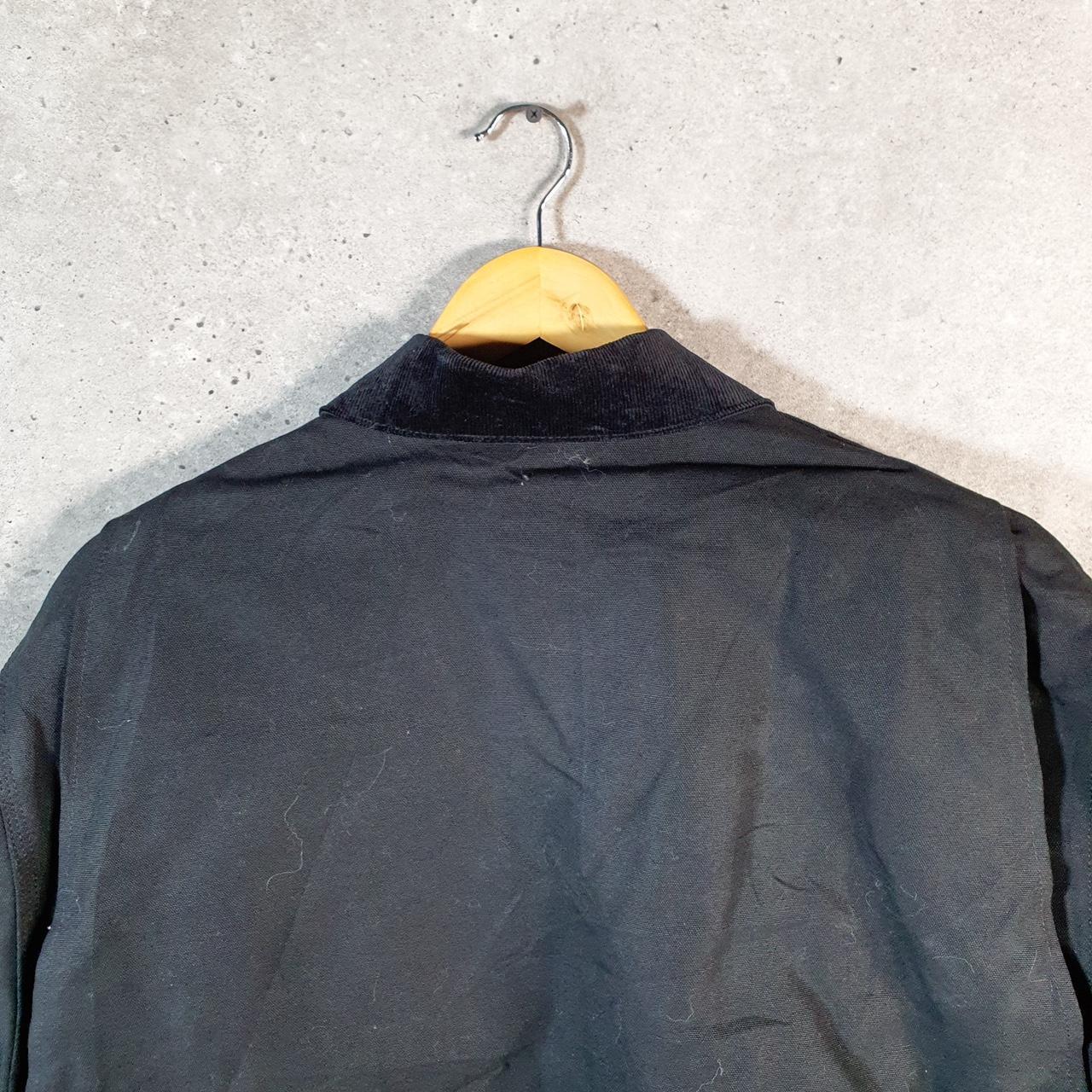 Vintage Carhartt Detroit Jacket Men’s 2XL Black J001 BLK Workwear Canvas USA Big Fish Vintage