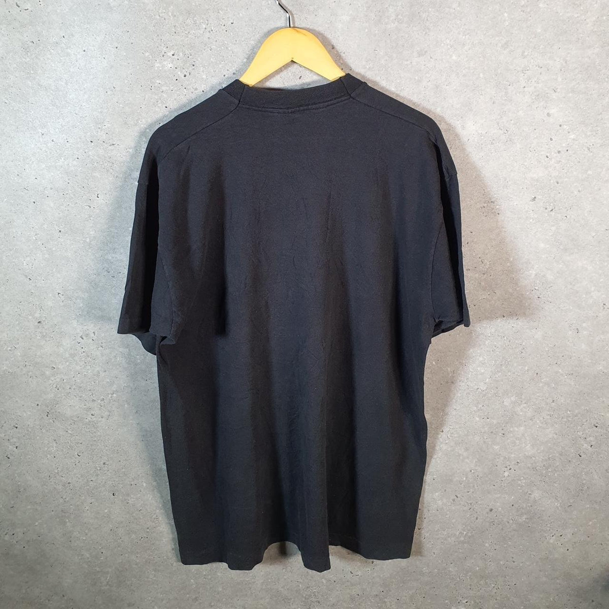 Vintage Fruit of the Loom American Civil War 90s USA Single Stitch T Shirt Men’s XL Black C9456