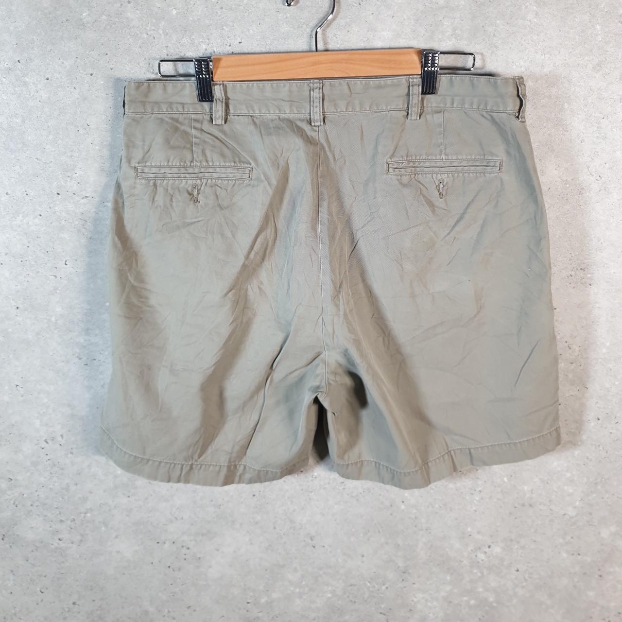 Vintage Ralph Lauren Polo Shorts Jorts Chino Cargo Men’s W36 Brown Baggy Cotton