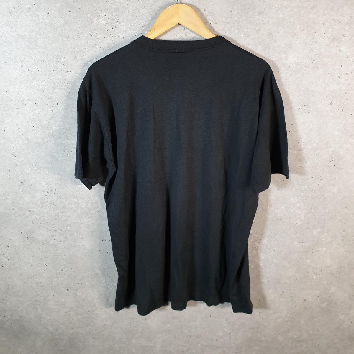 Vintage Jerzees USA 1993 Softball Single Stitch T Shirt Men’s XL Black Big Fish Vintage