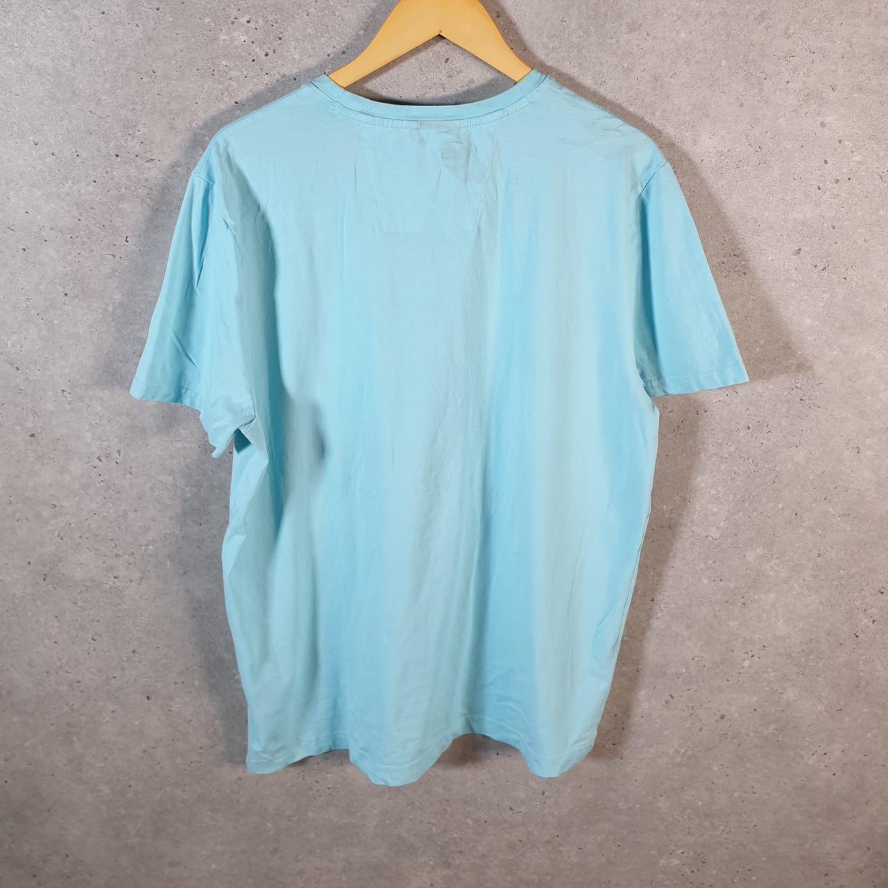 Vintage Nautica Sailing Graphic T Shirt Men’s XL Blue Casual Sports Logo Athletic