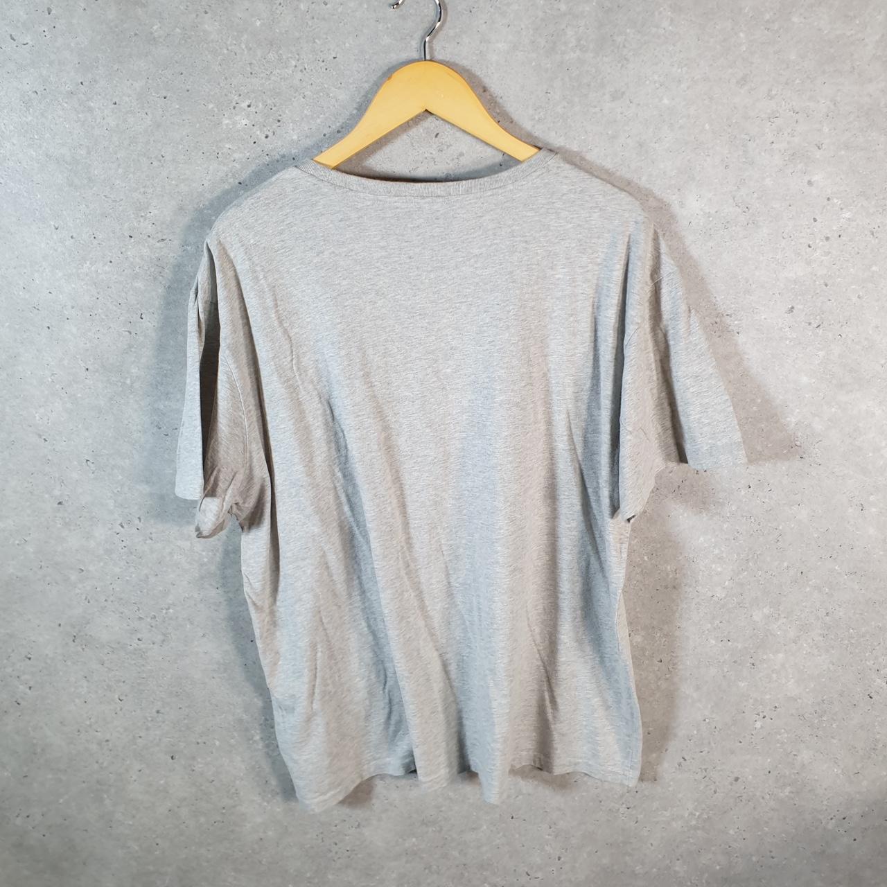 Vintage Ralph Lauren Polo T Shirt Men’s XL Grey Embroidered Classic Fit Pony C8622