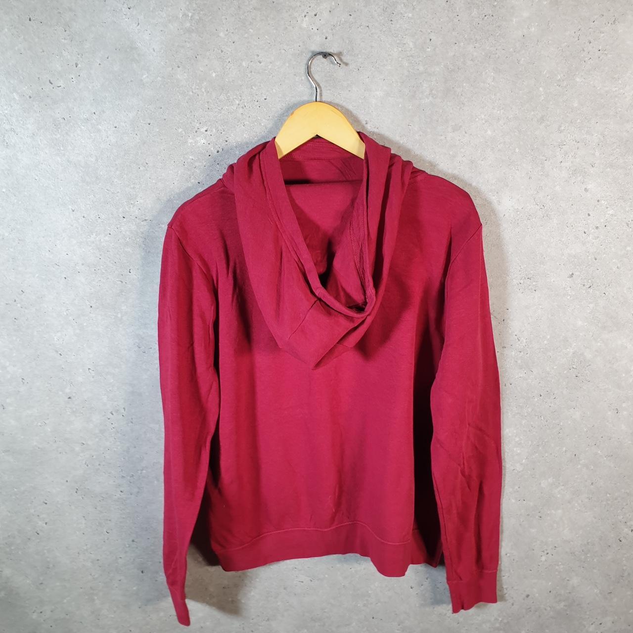 Vintage Nike Club Hoodie Womens Large Pink Swoosh Y2K Pullover