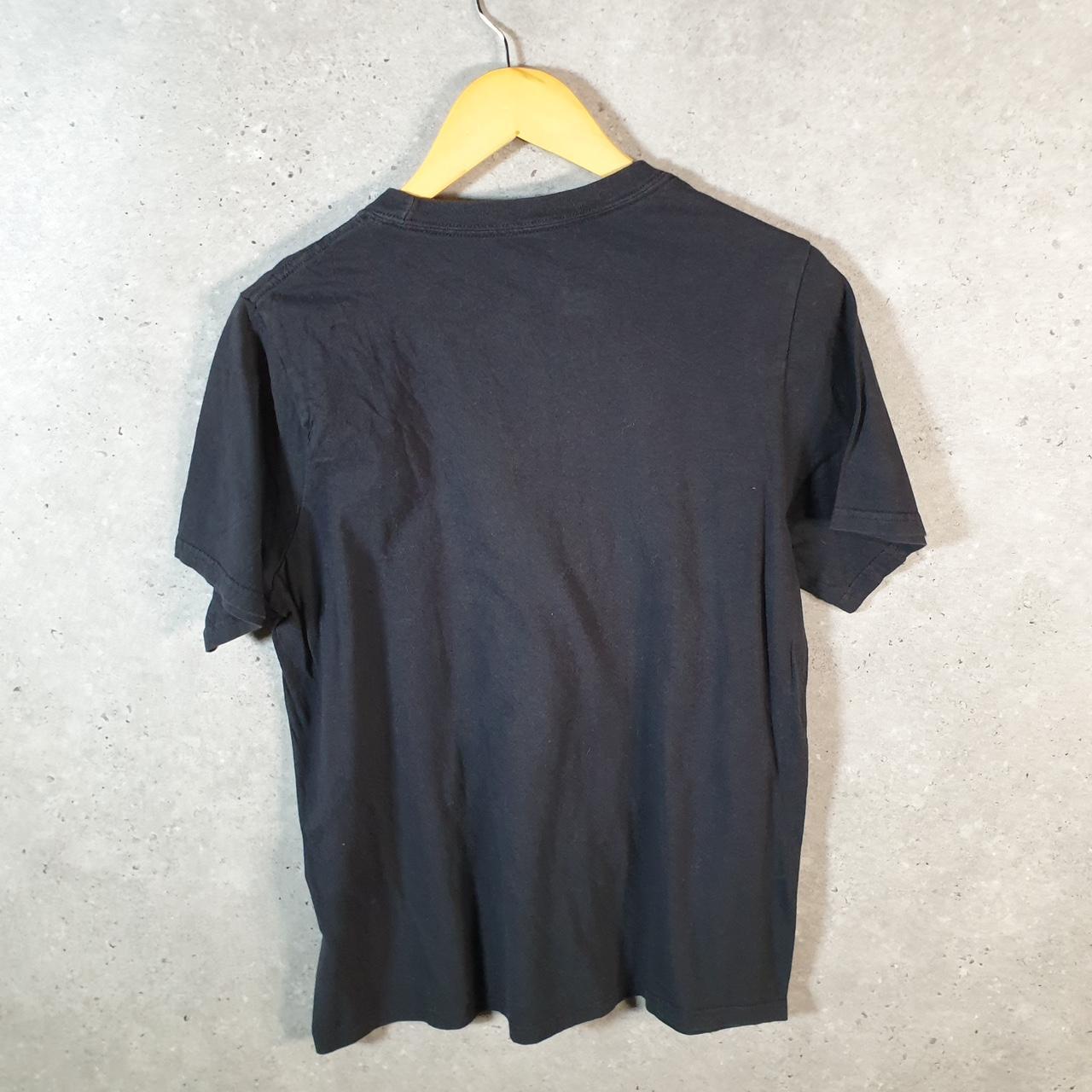 Vintage Adidas Amplifier T Shirt Shirt Men’s Medium Black Three Stripes Logo Athletic