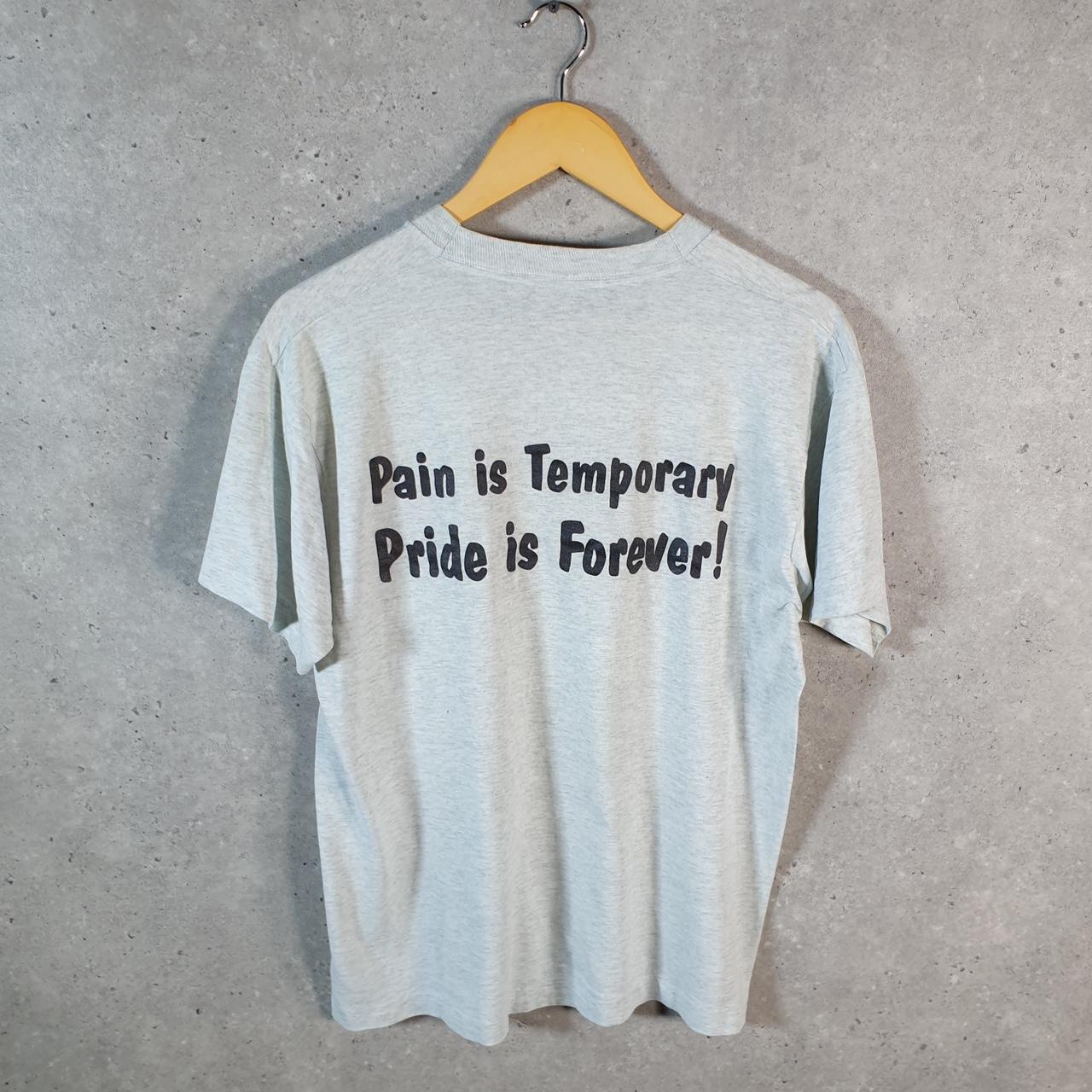 Vintage Hendersonville Commandos NFL USA 90s Single Stitch T Shirt Men’s Medium Grey C8804