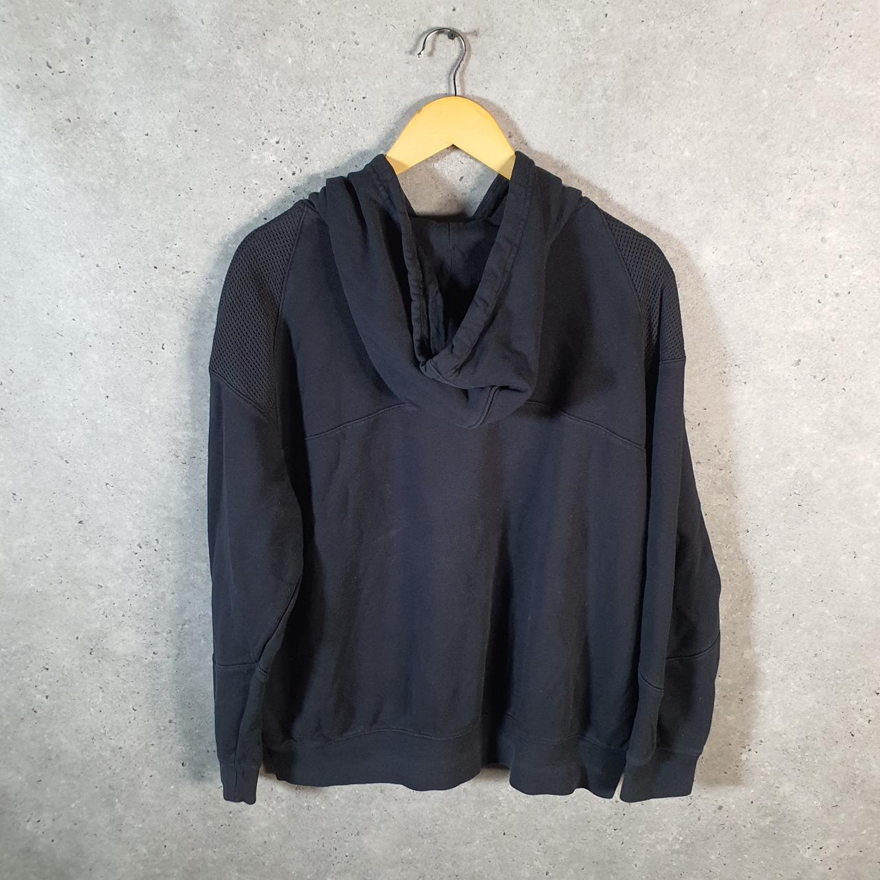 Vintage Nike Air Hoodie Men’s Medium Black Swoosh Y2K Pullover Logo