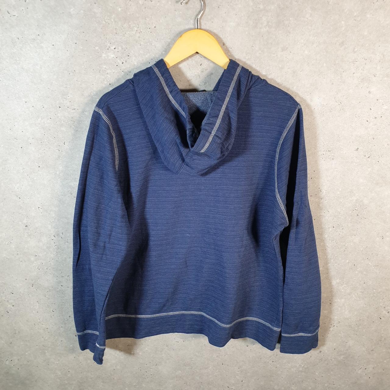 Vintage NFL Denver Broncos Hoodie Womens XL Blue Pullover USA Pro Sport