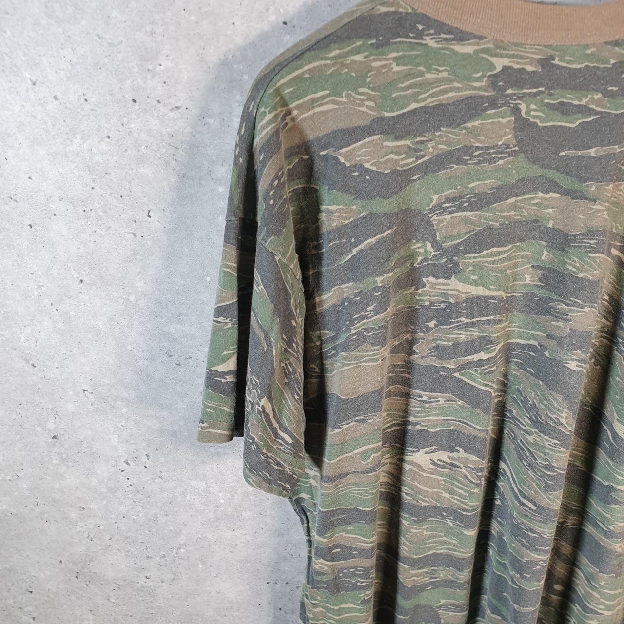 Vintage RealTree Army 90s USA Graphic Single Stitch T Shirt Men’s Medium Green